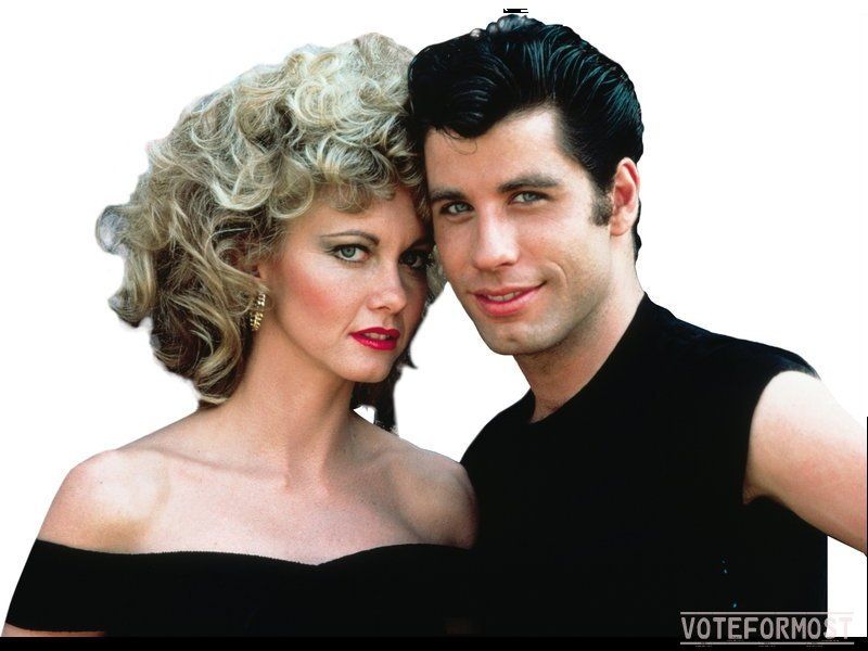 Sandy Olsen & Danny Zuko Best Hollywood Movie Couples All Time