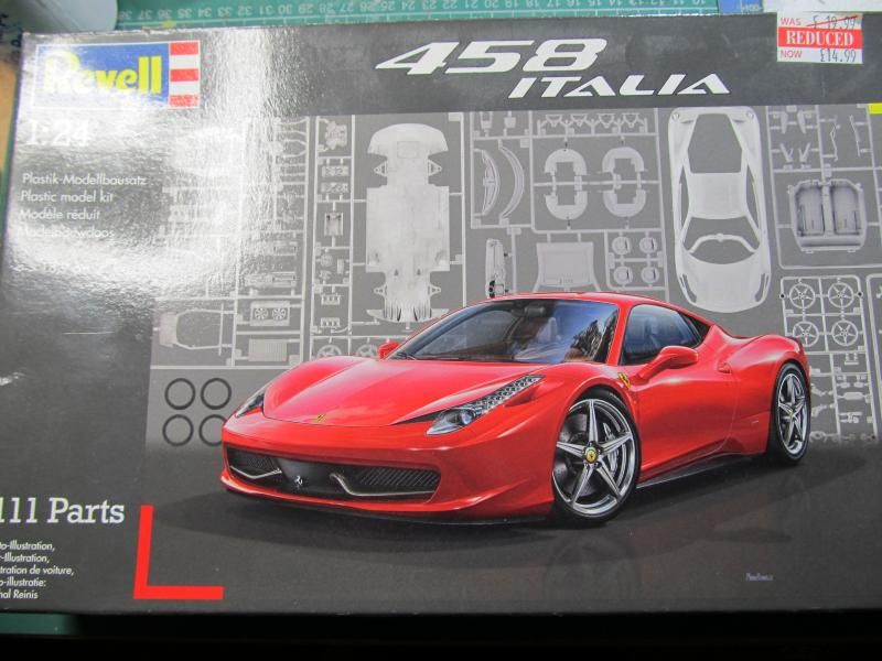 Revell 2024 ferrari 458