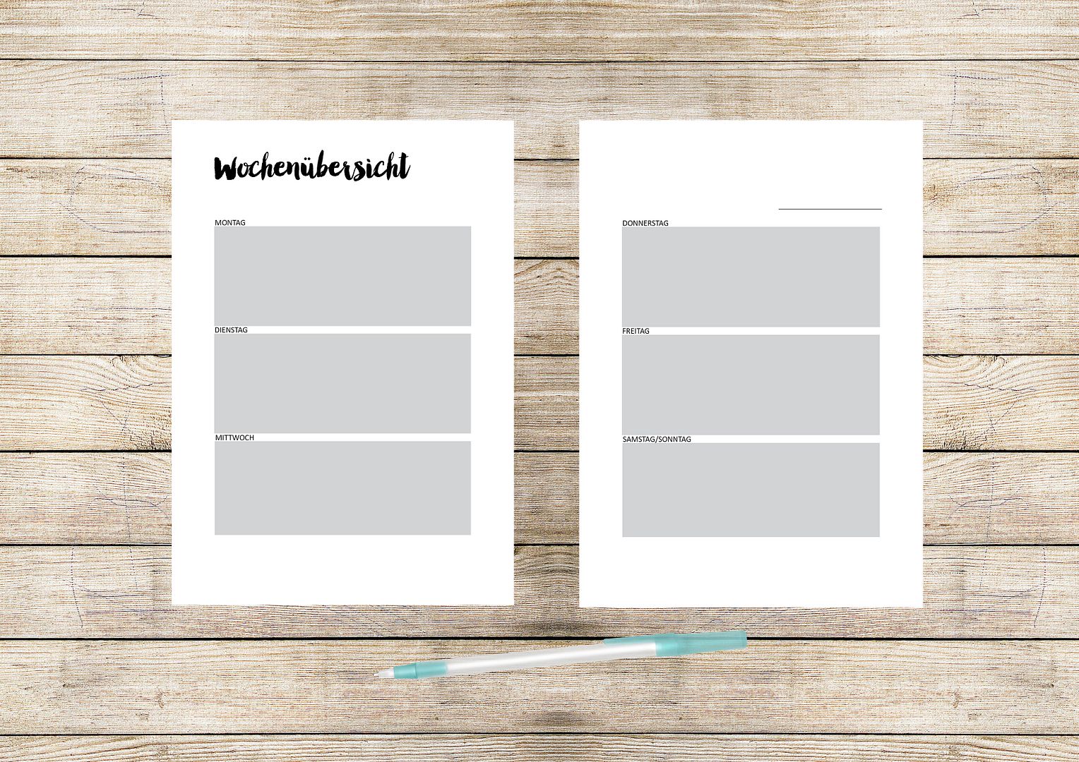 Free Printable Planner