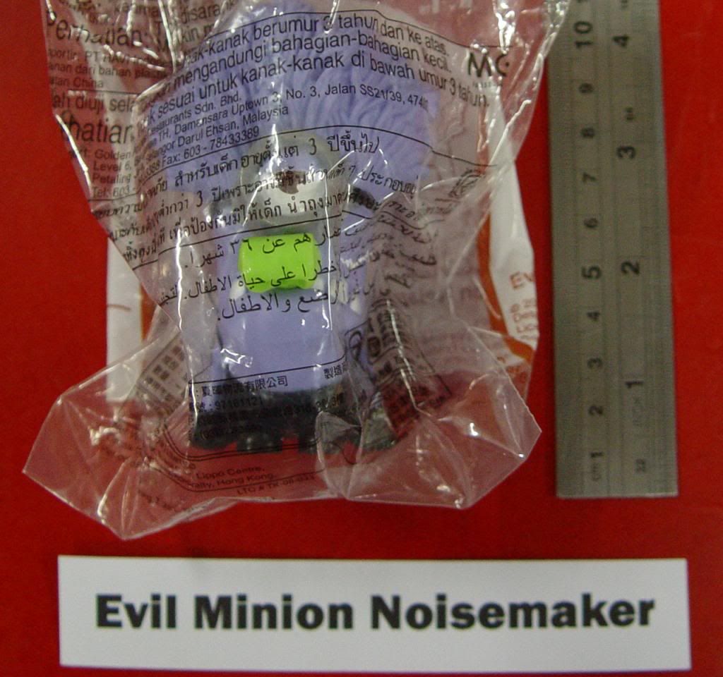 evil minion toy