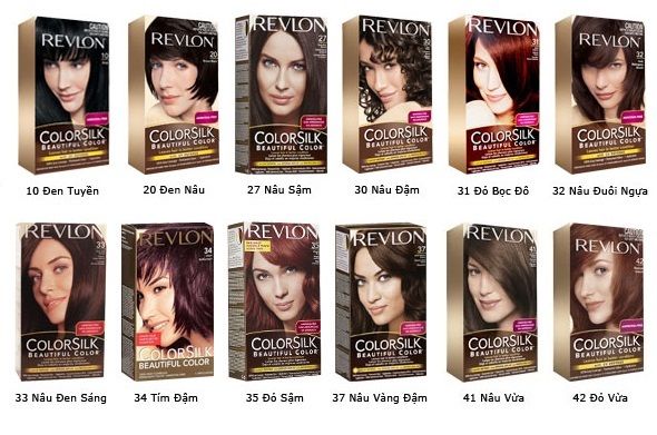 Thuốc nhuộm tóc revlon giá cực mềm - 1