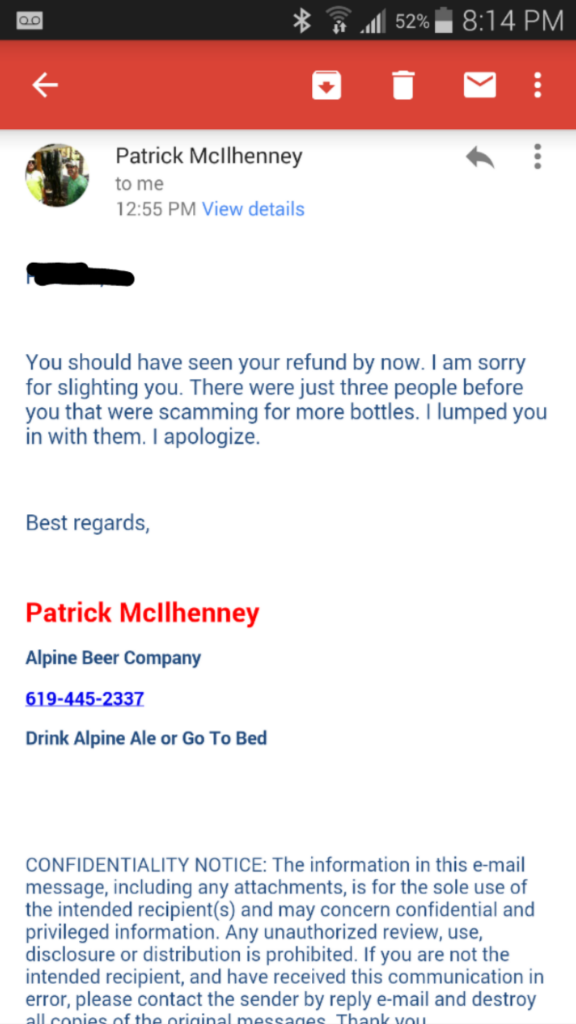 Does Craft Beer Have Room For This Type Of Customer Service