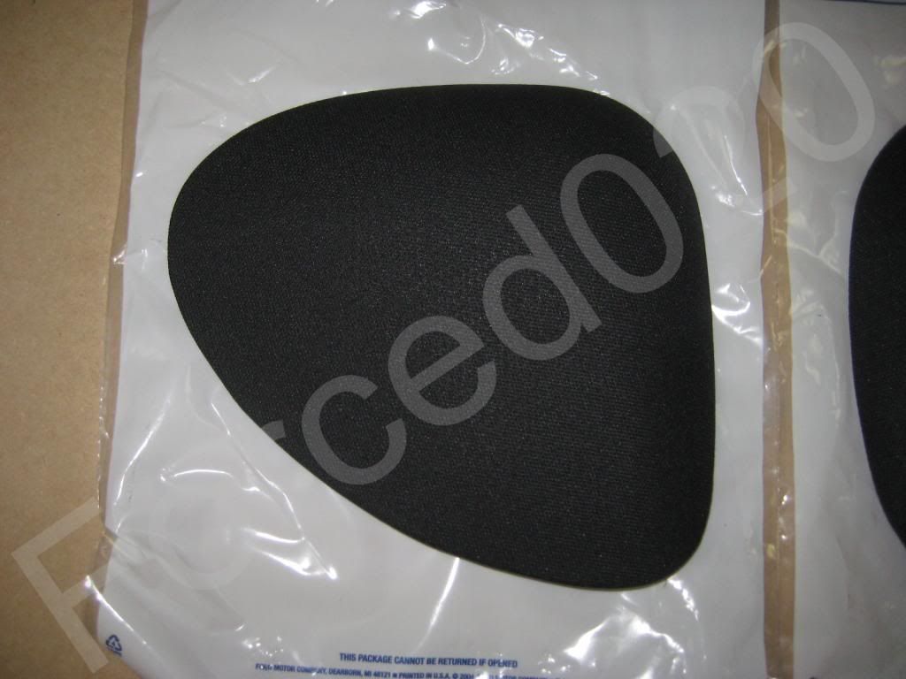 Ford Mustang Convertible Lower Rear Speaker Cover Bezel Grilles Set