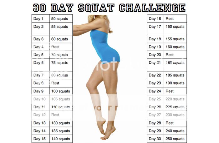 desafio 30 dias sentadillas