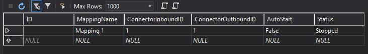 database table